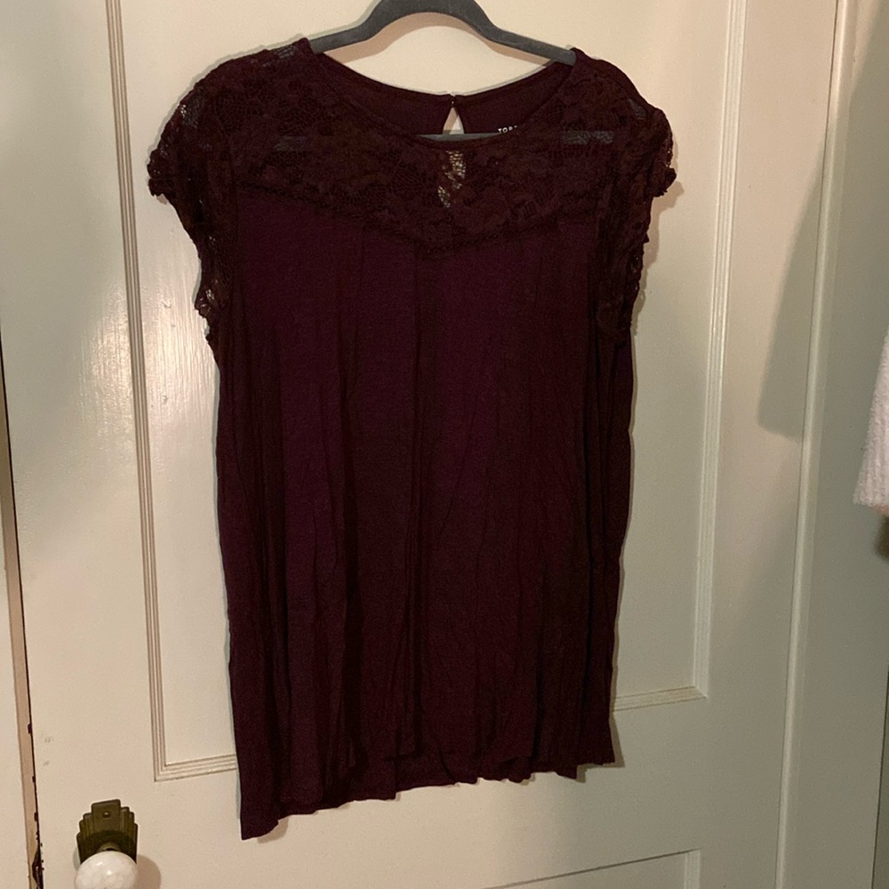 Torrid super soft too with lace details